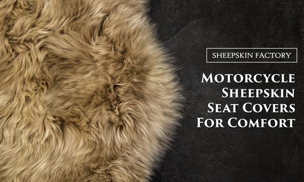Motorcycle Sheepskin Seat Covers For Comfort - Motorcycle Sheepskin Seat Covers Canada
