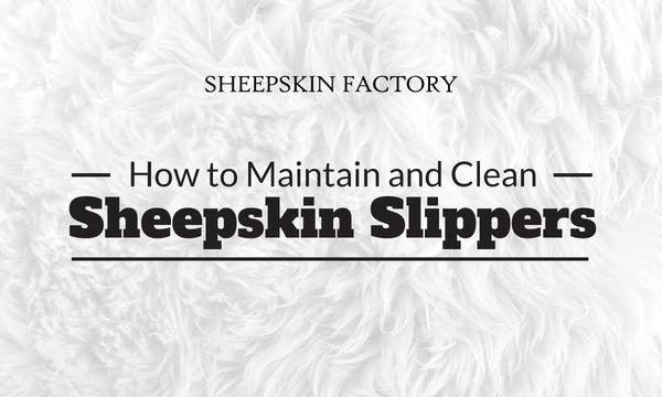 Tilkalde Stædig Forberedelse How to Maintain and Clean Sheepskin Slippers
